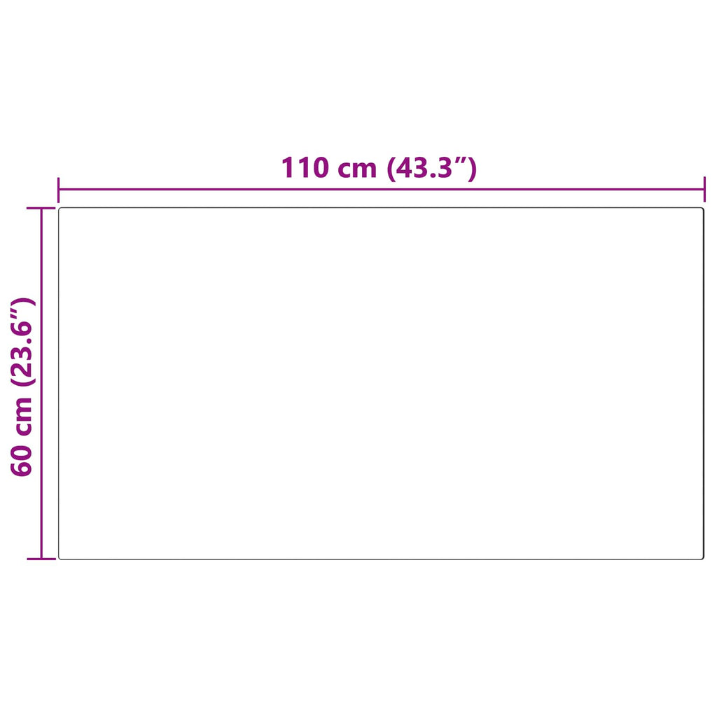 Tappeto in finta TAFALLA Beige 60 x 110 cm Poliestere