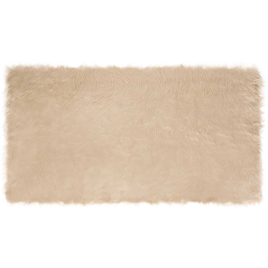 Tappeto in finta TAFALLA Beige 80 x 150 cm Poliestere