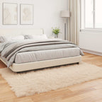 Tappeto in finta TAFALLA Beige 160 x 230 cm Poliestere