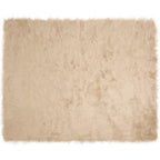 Tappeto in finta TAFALLA Beige 200 x 280 cm Poliestere