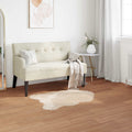 Tappeto in finta TAFALLA Beige 50 x 80 cm Poliestere