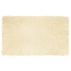 Tappeto in finta TAFALLA Crema 100 x 200 cm Poliestere