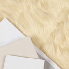 Tappeto in finta TAFALLA Crema 60 x 90 cm Poliestere