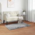 Tappeto in finta TAFALLA Grigio 60 x 110 cm Poliestere