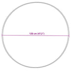 Tappeto in finta TAFALLA Grigio Ø 120 cm Poliestere