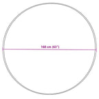 Tappeto in finta TAFALLA Grigio Ø 160 cm Poliestere