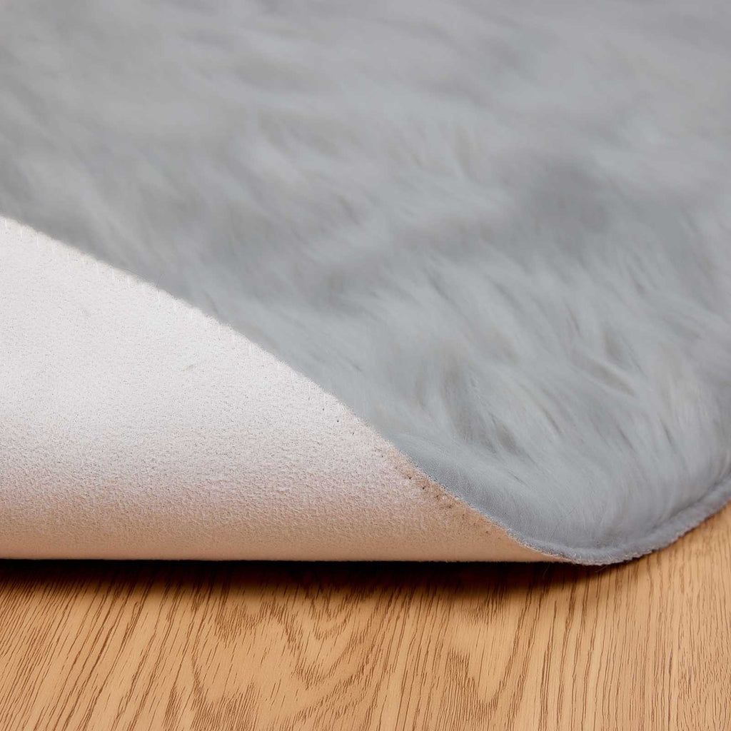 Tappeto in finta TAFALLA Grigio Ø 200 cm Poliestere