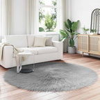 Tappeto in finta TAFALLA Grigio Ø 200 cm Poliestere