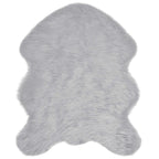 Tappeto in finta TAFALLA Grigio 50 x 80 cm Poliestere
