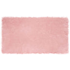 Tappeto in finta TAFALLA Rosa 60 x 110 cm Poliestere