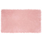 Tappeto in finta TAFALLA Rosa 100 x 200 cm Poliestere