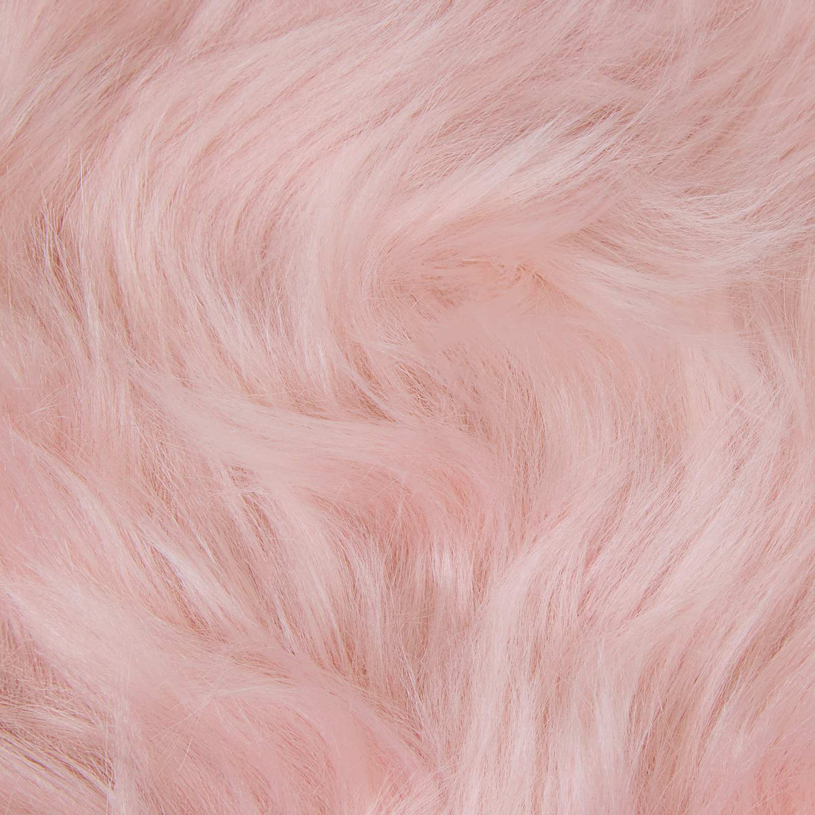 Tappeto in finta TAFALLA Rosa 200 x 200 cm Poliestere
