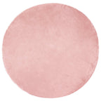 Tappeto in finta TAFALLA Rosa Ø 200 cm Poliestere