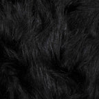 Tappeto in finta TAFALLA Nero 80 x 150 cm Poliestere