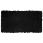 Tappeto in finta TAFALLA Nero 80 x 150 cm Poliestere