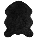 Tappeto in finta TAFALLA Nero 50 x 80 cm Poliestere
