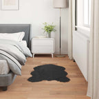 Tappeto in finta TAFALLA Nero 80 x 120 cm Poliestere