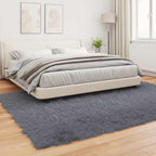 Tappeto in finta TAFALLA Antracite 240 x 340 cm Poliestere