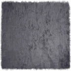 Tappeto in finta TAFALLA Antracite 120 x 120 cm Poliestere