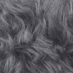 Tappeto in finta TAFALLA Antracite 80 x 120 cm Poliestere