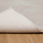 Tappeto antiscivolo in sintetica di coniglio OLITE Beige