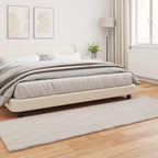 Tappeto antiscivolo in sintetica di coniglio OLITE Beige