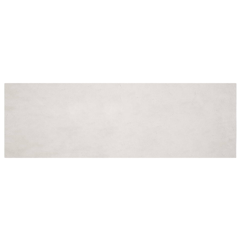 Tappeto antiscivolo in sintetica di coniglio OLITE Beige