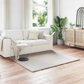 Tappeto antiscivolo in sintetica di coniglio OLITE Beige