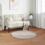 Tappeto antiscivolo in sintetica di coniglio OLITE Beige