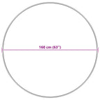 Tappeto antiscivolo in sintetica di coniglio OLITE Beige