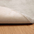 Tappeto antiscivolo in sintetica di coniglio OLITE Beige