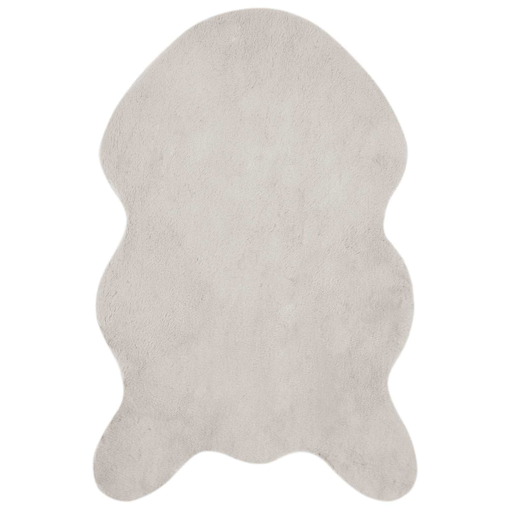 Tappeto antiscivolo in sintetica di coniglio OLITE Beige
