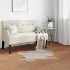 Tappeto antiscivolo in sintetica di coniglio OLITE Beige