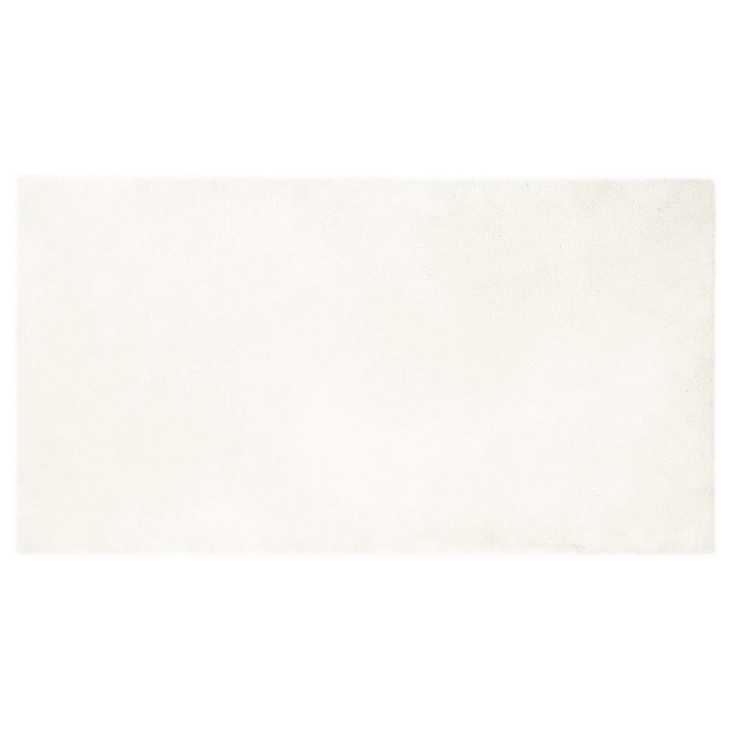 Tappeto antiscivolo in sintetica di coniglio OLITE Crema