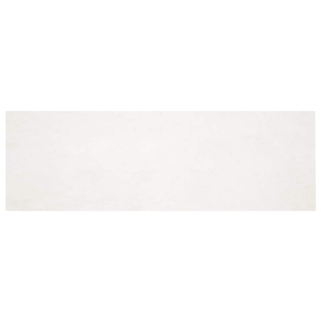 Tappeto antiscivolo in sintetica di coniglio OLITE Crema