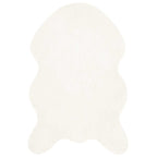 Tappeto antiscivolo in sintetica di coniglio OLITE Crema
