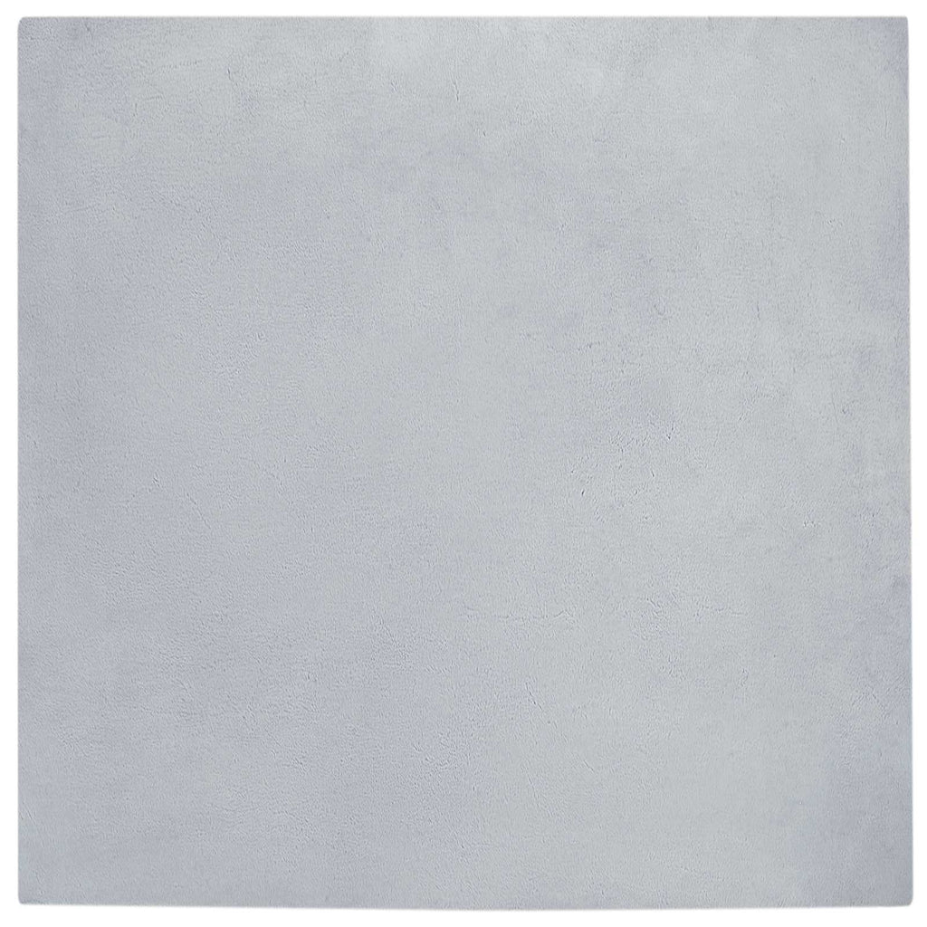 Tappeto antiscivolo in sintetica di coniglio OLITE Grigio