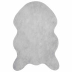Tappeto antiscivolo in sintetica di coniglio OLITE Grigio