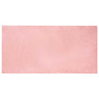 Tappeto antiscivolo in sintetica di coniglio OLITE Rosa