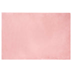 Tappeto antiscivolo in sintetica di coniglio OLITE Rosa