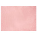 Tappeto antiscivolo in sintetica di coniglio OLITE Rosa
