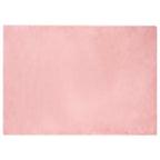 Tappeto antiscivolo in sintetica di coniglio OLITE Rosa