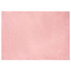 Tappeto antiscivolo in sintetica di coniglio OLITE Rosa