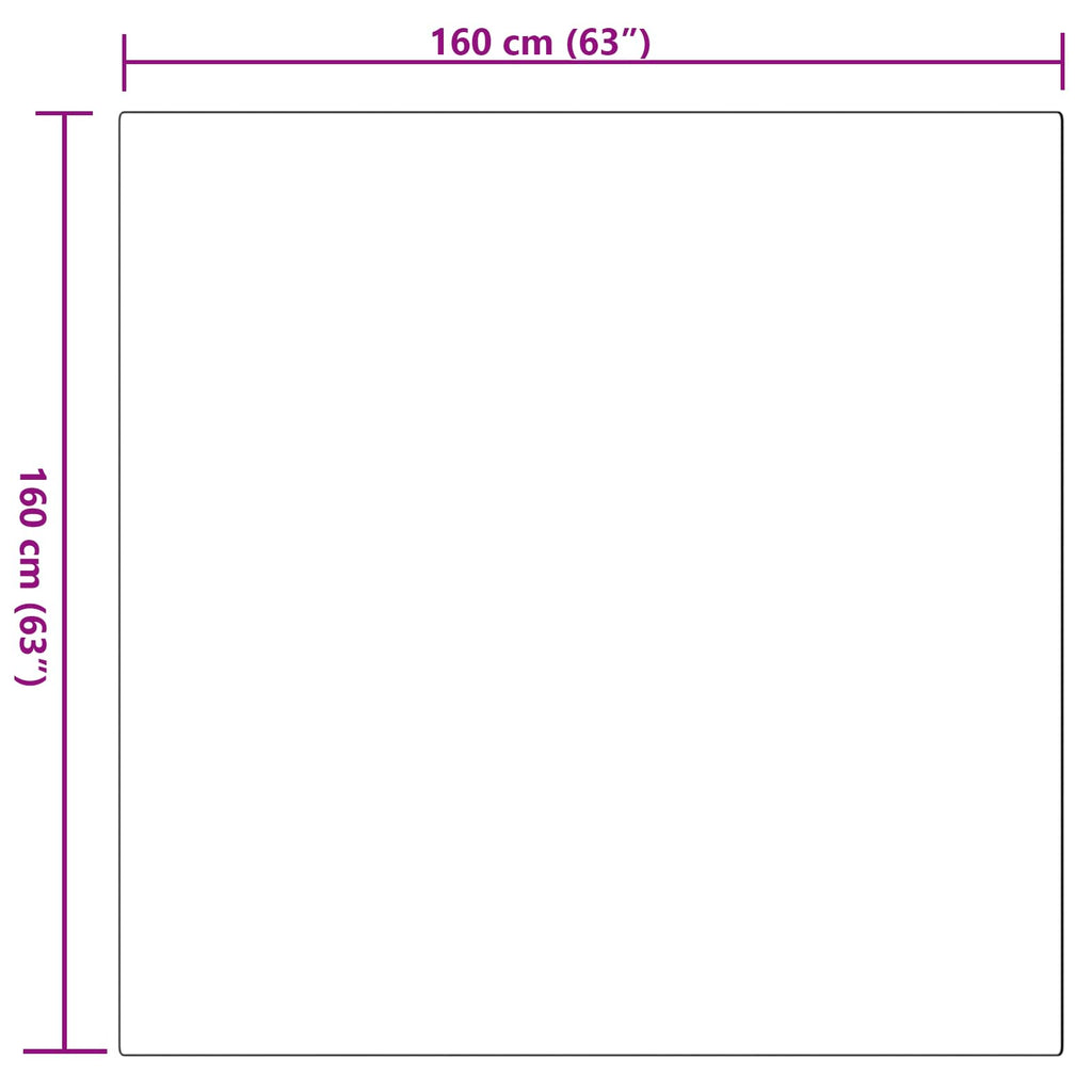 Tappeto antiscivolo in sintetica di coniglio OLITE Rosa