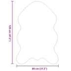 Tappeto antiscivolo in sintetica di coniglio OLITE Rosa