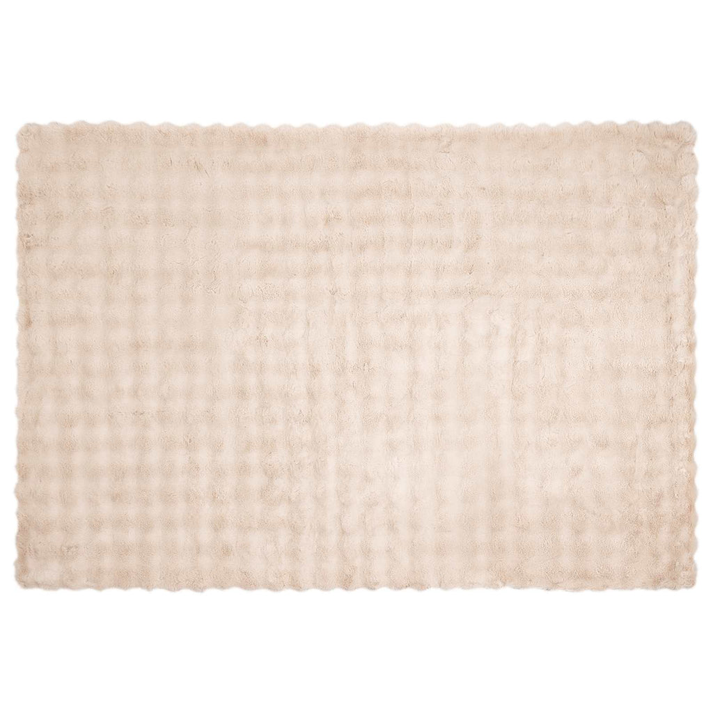 Coperta antiscivolo in sintetica di coniglio Olite Beige