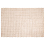 Coperta antiscivolo in sintetica di coniglio Olite Beige