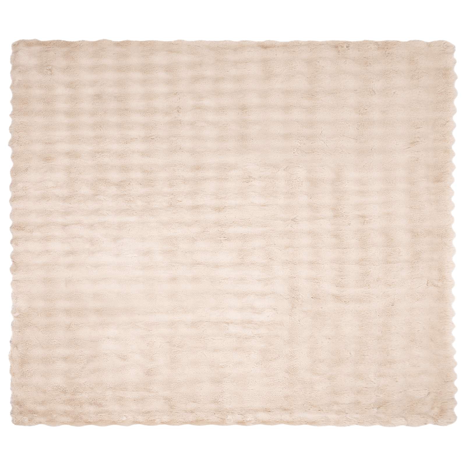 Coperta antiscivolo in sintetica di coniglio Olite 4 pcs Beige