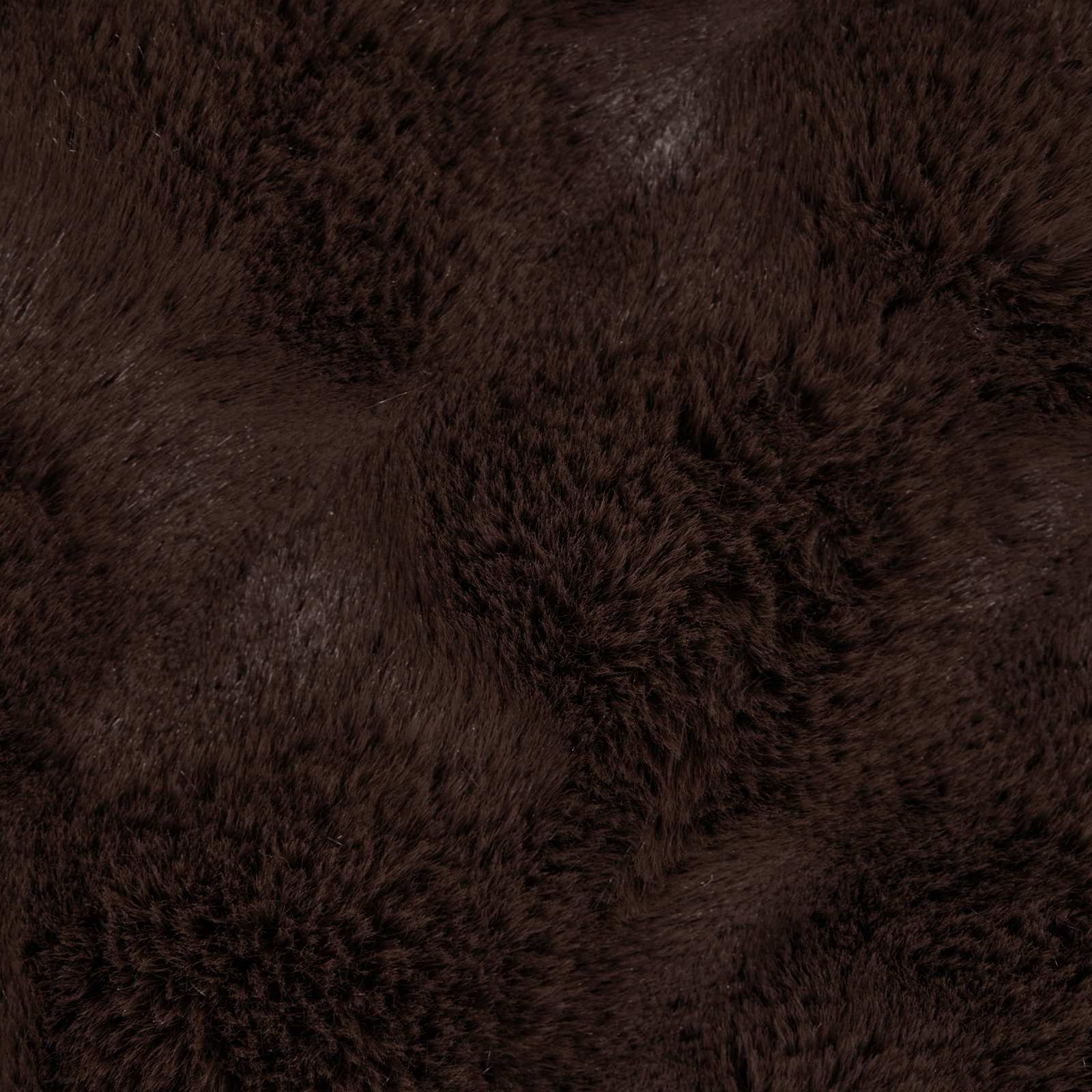 Coperta antiscivolo in sintetica di coniglio Olite Cammello
