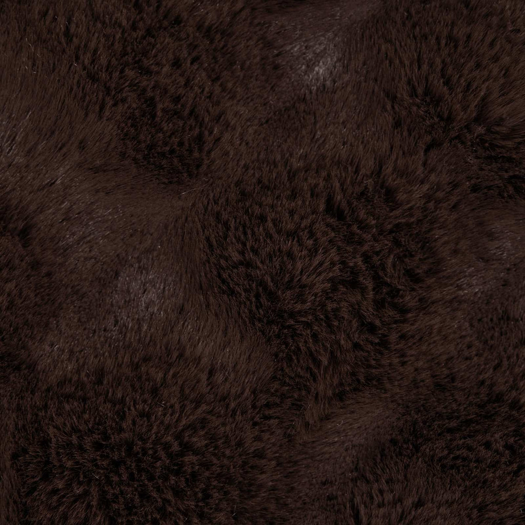 Coperta antiscivolo in sintetica di coniglio Olite Cammello